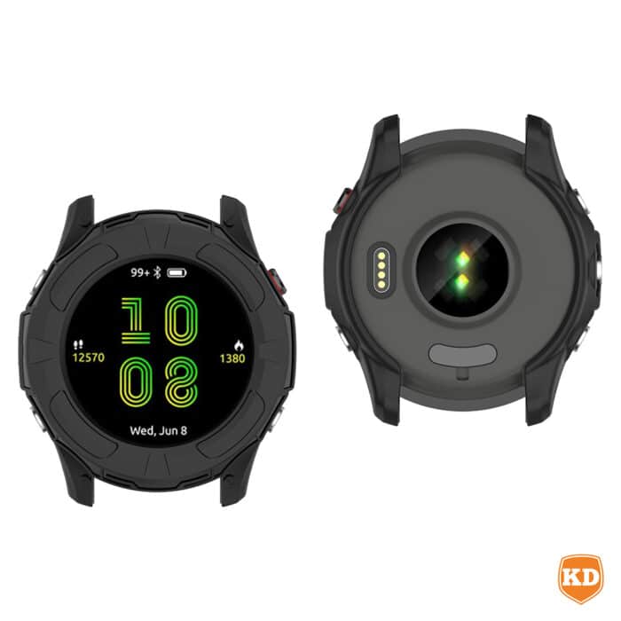 Killer Deals Garmin Forerunner 255 Protective Shock-Absorbing TPU Case - Black - Image 6