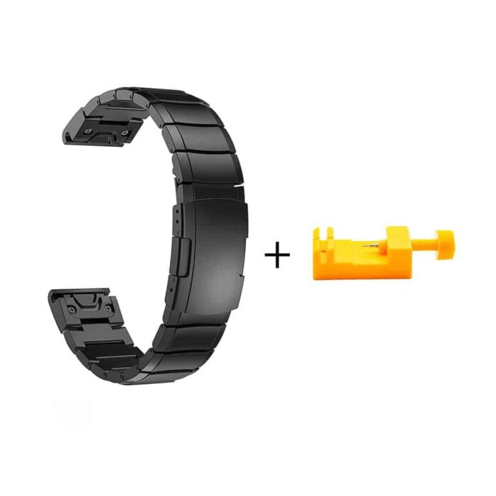 Killer Deals 22mm Stainless Steel Strap & Tool for Garmin Fenix 5/ 6/ 7 - Image 12