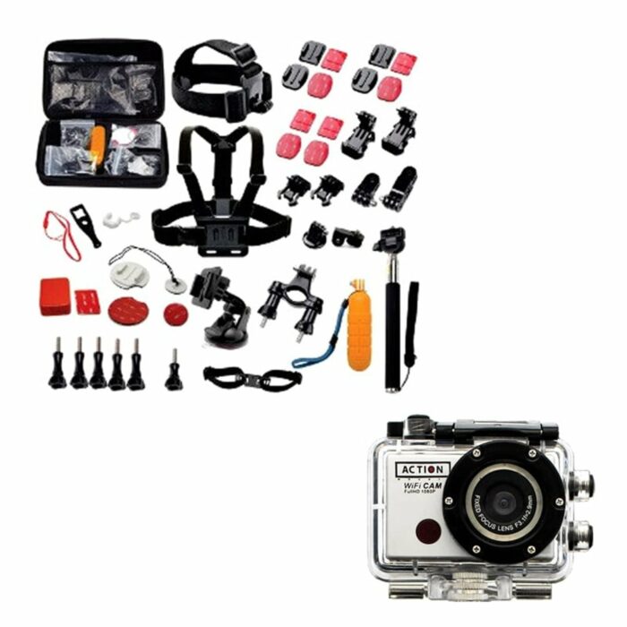Action Mounts GoPro Hero 19-Piece Accessory Combo Kit