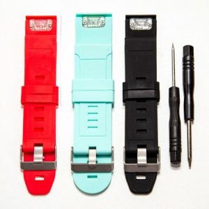 Killer Deals Silicone Strap for 22mm Garmin Fenix 5/6 Watch B/R/FB - Combo1 (S-GFX522MM-COMBO1)