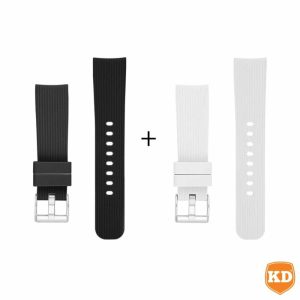 70089-700×700-1 Killer Deals 20mm Silicone Strap for Samsung Galaxy Watch- Black & White - Combo
