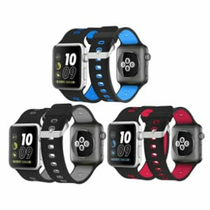 Killer Deals Silicone Strap for 38/40/41mm Apple Watch - BC-Combo (S-A38MM-B-Combo)