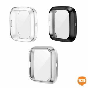 70143-700×700-1 Killer Deals Fitbit Versa TPU protective cases - (x3) Clear, Black, Silver Combo