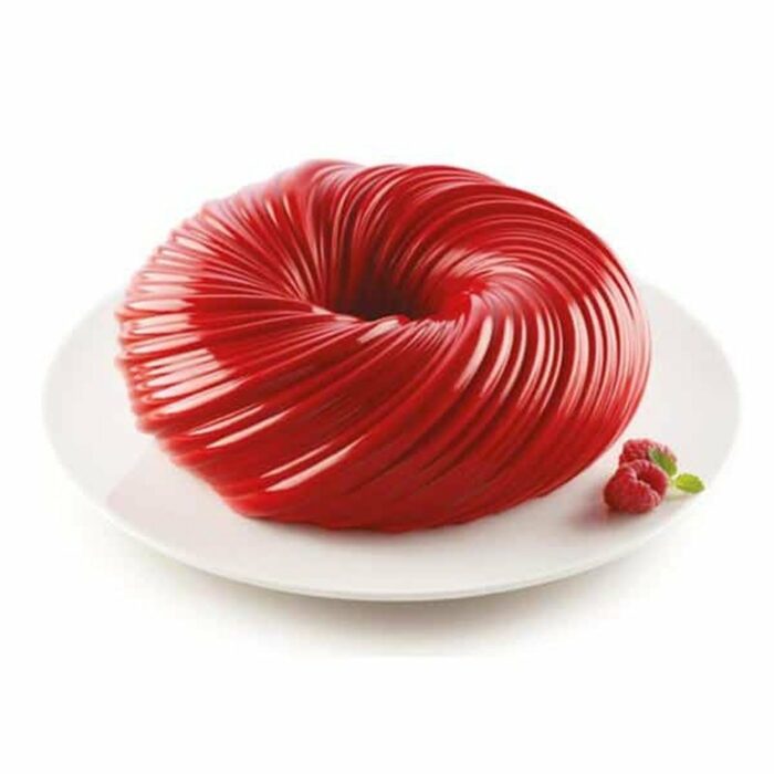 Killer Deals Round Swirl + Spiral Bundt Cake Silicone Baking Mould Combo - Image 8