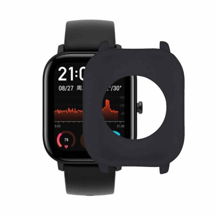 Killer Deals Amazfit GTS Anti-Shatter Tempered Glass Protector & TPU Silicone Case Combo - Image 2