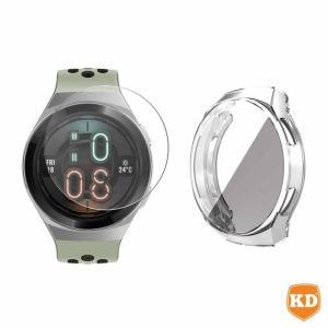 Killer Deals Huawei Watch GT 2E TPU case (clear) + screen protector combo