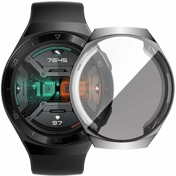 Killer Deals Huawei Watch GT 2E TPU case (silver) + screen protector Combo - Image 6