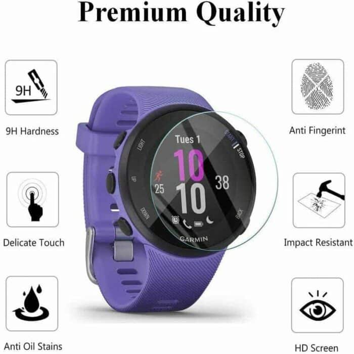 Killer Deals Garmin Forerunner 45S TPU case (black) + screen protector combo - Image 6