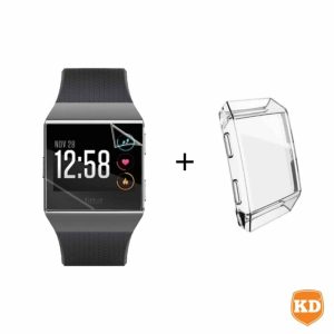 70186-700×700-1 Killer Deals Replacement TPU Case + Screen Protector Film Combo for Fitbit Ionic- Clear