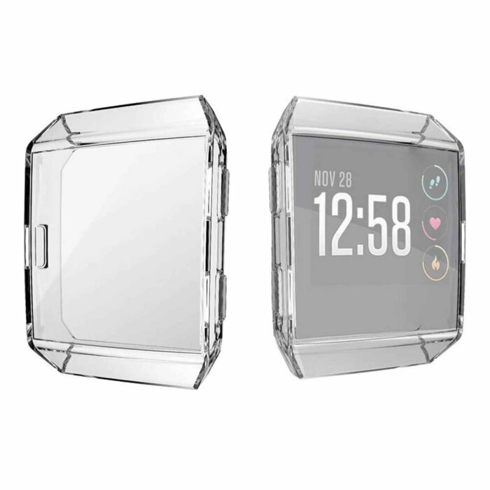 Killer Deals Replacement TPU Case + Screen Protector Film Combo for Fitbit Ionic- Clear - Image 4