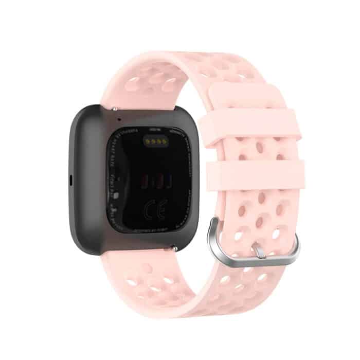 Killer Deals Screen Protector + Silicone Strap Combo for Fitbit Versa- Pink - Image 2
