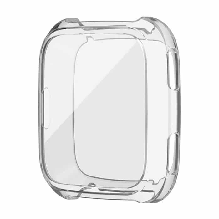 Killer Deals Screen Protector + Silicone Strap Combo for Fitbit Versa- Blue & White- M/L - Image 4