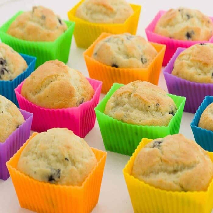 Killer Deals Large + Mini Muffin Silicone Baking Moulds Combo - x24 Piece - Image 5
