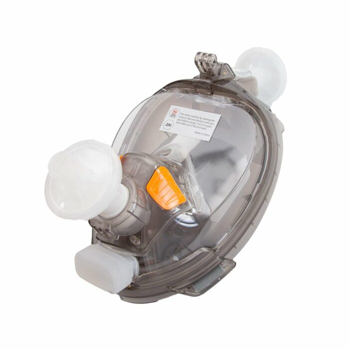 Killer Deals Adult Full-Face Anti-Fog Leak-Proof Adjustable Swim/Snorkel/Diving Mask + Killer Deals swim dive snorkel full face underwater breathing mask + (x2) Adapters Combo - Image 4