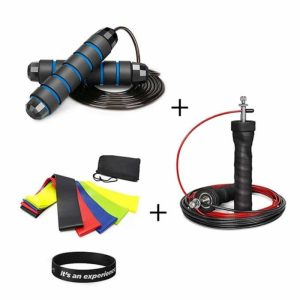 70261-700×700-1 Killer Deals Ball-Bearing/Speed Cable Skipping Rope & Resistance Band Exercise Combo