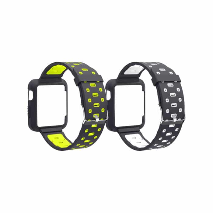 Killer Deals Silicone Strap & Bumper Case 38mm Apple Watch 2pc Combo