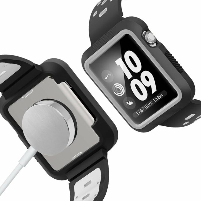 Killer Deals Silicone Strap & Bumper Case 38mm Apple Watch 2pc Combo - Image 5