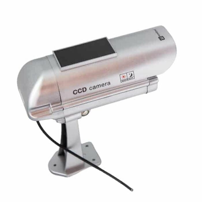 Killer Deals Dummy Solar Powered Camera With Infrared Lights + Camera Wall Mount Bracket + Cctv Extention Cable Kit 20Mm + Plugin Transformer - Combo - Image 3
