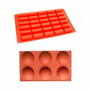 70321-700×700-1 Killer Deals Mini Buche French Pastry & Round Silicone Baking Mould Combo
