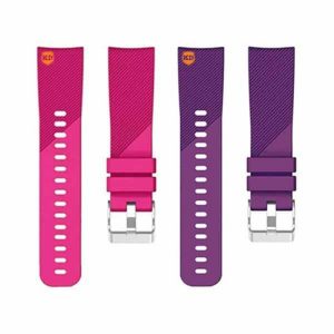70354-700×700-1 Killer Deals 20mm Silicone Strap for Garmin Vivomove 3- Pink + Purple Combo