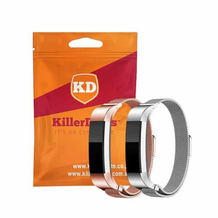 Killer Deals Adapter Connectors for Fitbit Alta- Rose Gold + Silver Combo - Image 2