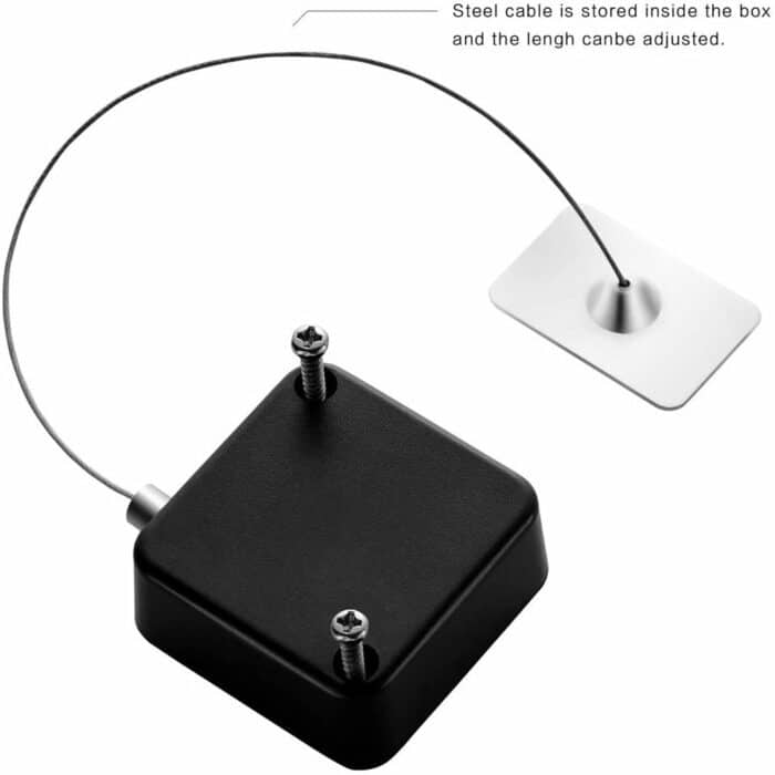 Killer Deals Adjustable Laptop Stand + Anti-Theft Retractable Cable Lock - Combo - Image 5