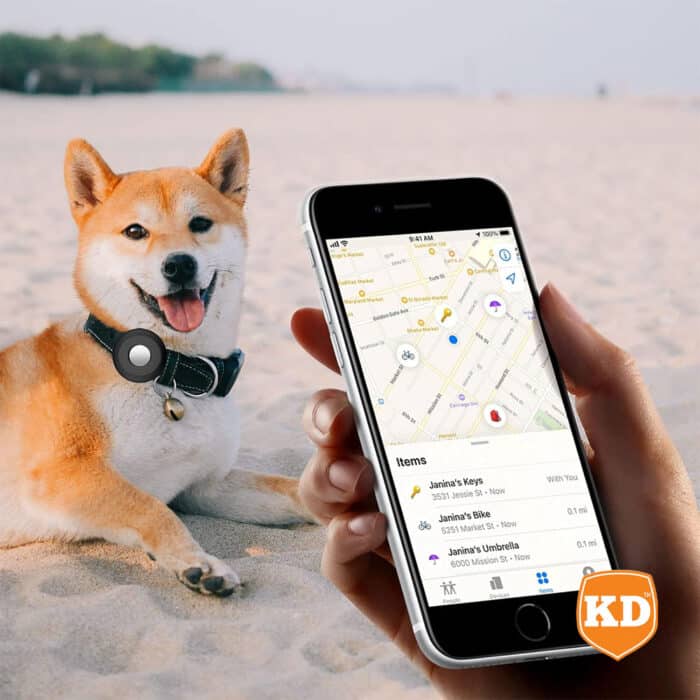 Killer Deals Dog Cat Pet Collar GPS Tracker Silicone Case for Apple Airtag - Image 2