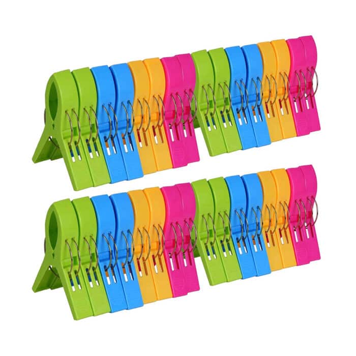 Killer Deals Laundry Washing Hang Dry Clothing Jumbo Plastic Pegs x16 Set - Image 7