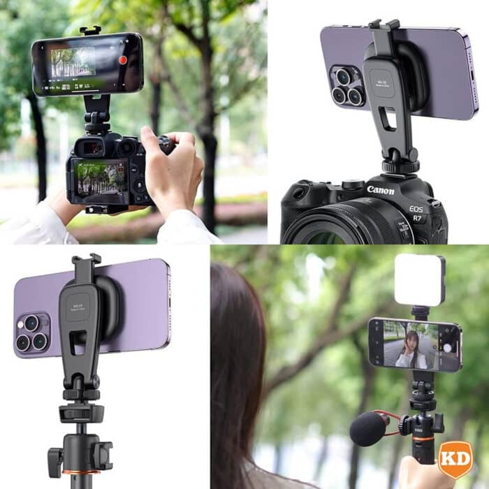 Action Mounts MagSafe Phone Tripod Mount for iPhone & Tripod for GoPro - Image 3