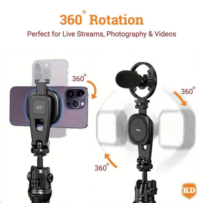 Action Mounts MagSafe Phone Tripod Mount for iPhone & Tripod for GoPro - Image 5