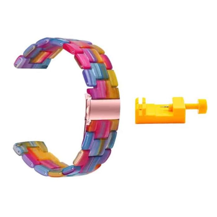 Killer Deals 22mm Universal Resin Strap for Huawei/ Garmin- Multicolour - Image 11
