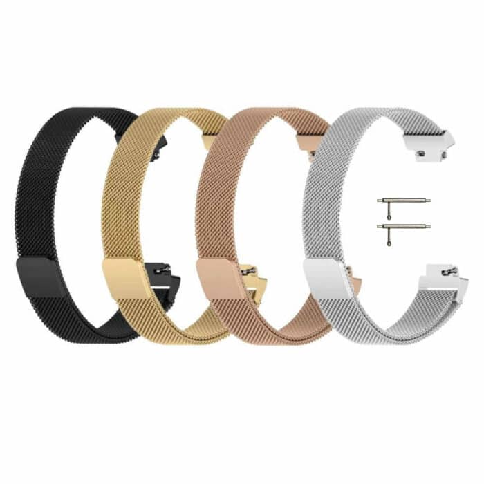 Killer Deals Milanese Stainless Steel Strap for Fitbit Inspire 2