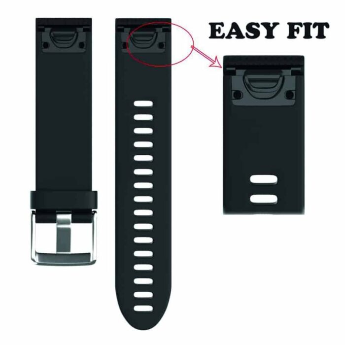 Killer Deals 20mm QuickFit Silicone Strap for Garmin Fenix 5S/ 6S/ 7S - Image 5