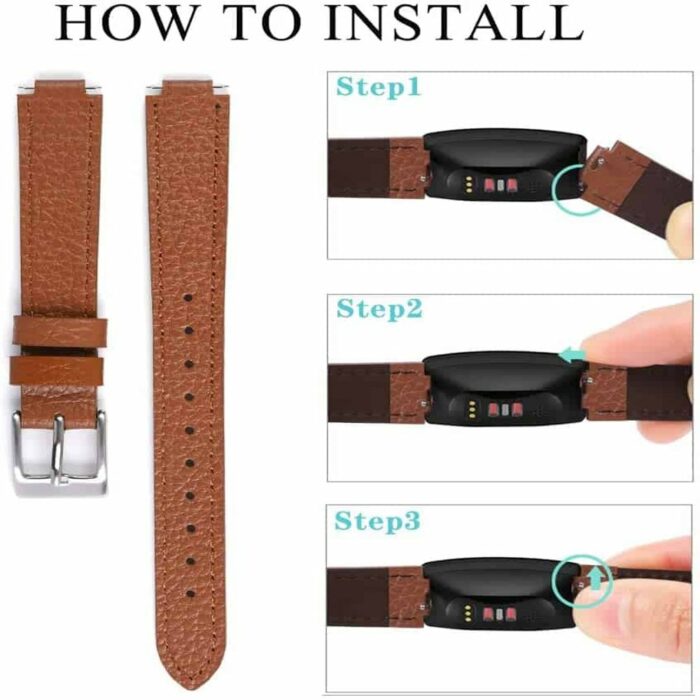 Killer Deals Genuine Leather Strap for Fitbit Inspire/ Inspire 2 - Image 6