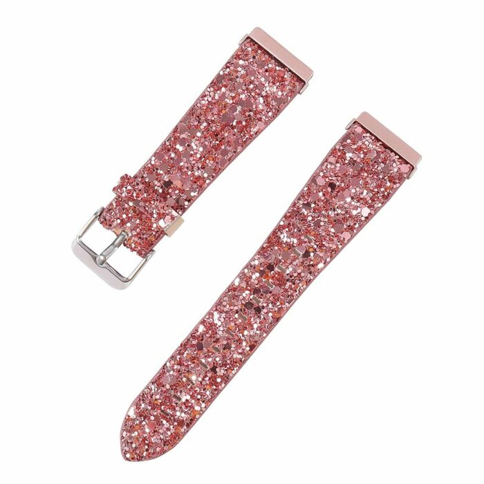 Killer Deals Fitbit Versa/2/Lite/SE Glittery Leather Strap (S-M-L) - Image 11