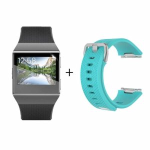 80187-700×700-1 Killer Deals Fitbit Iconic TPU Screen Protector + Silicone Strap (S-M) - Combo