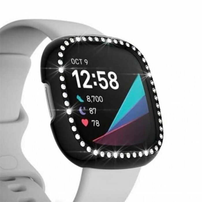 Killer Deals Fitbit Versa 3/Sense Shiny Bling PC Protective Case - Image 2