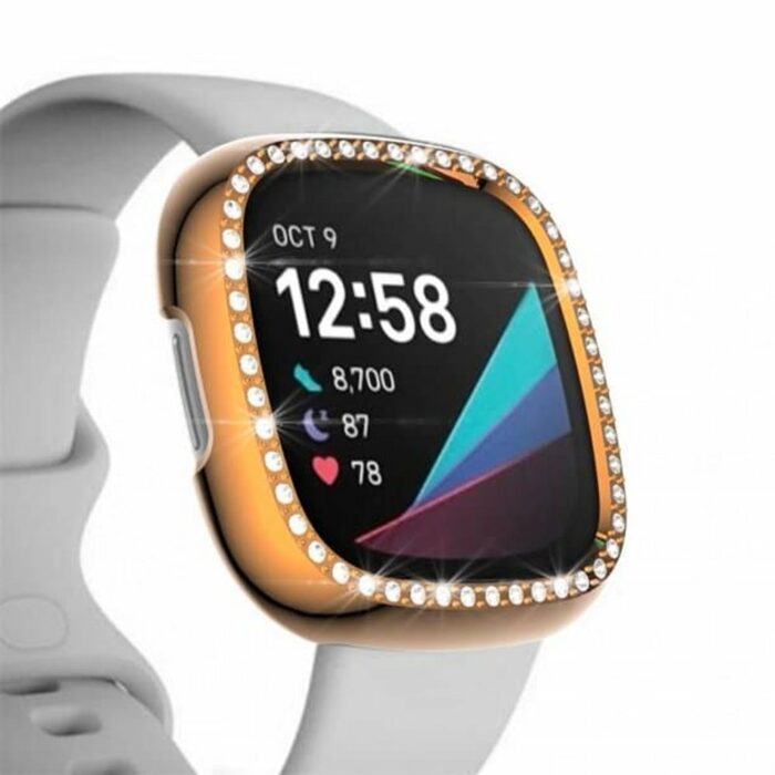 Killer Deals Fitbit Versa 3/Sense Shiny Bling PC Protective Case - Image 6