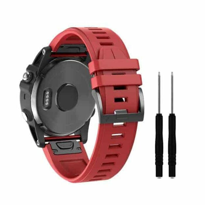 Killer Deals 26mm Silicone Strap for Garmin Fenix 5X/ 6X/ 7X - Image 5