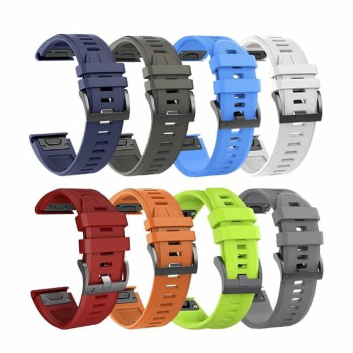 Killer Deals QuickFit 26mm Silicone Strap for Garmin Fenix 5X