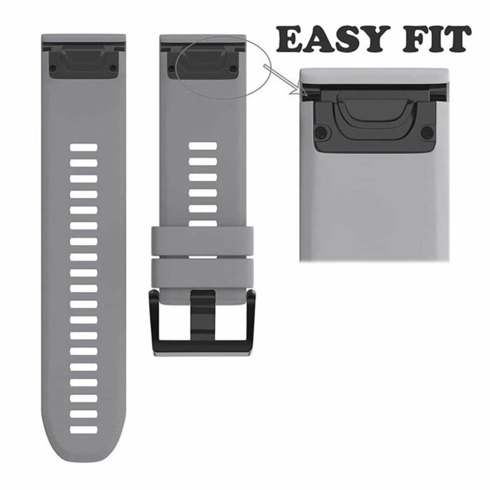 Killer Deals QuickFit 26mm Silicone Strap for Garmin Fenix 5X - Image 16