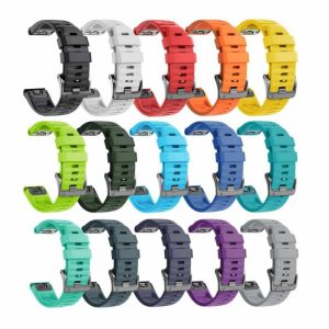 Killer Deals 26mm Silicone Strap for Garmin Fenix 5X / 6X / 7X / 3/ Enduro