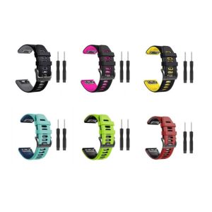 Killer Deals 22mm Silicone Strap for Garmin Fenix 5/ 6/ 7 & Forerunner 745