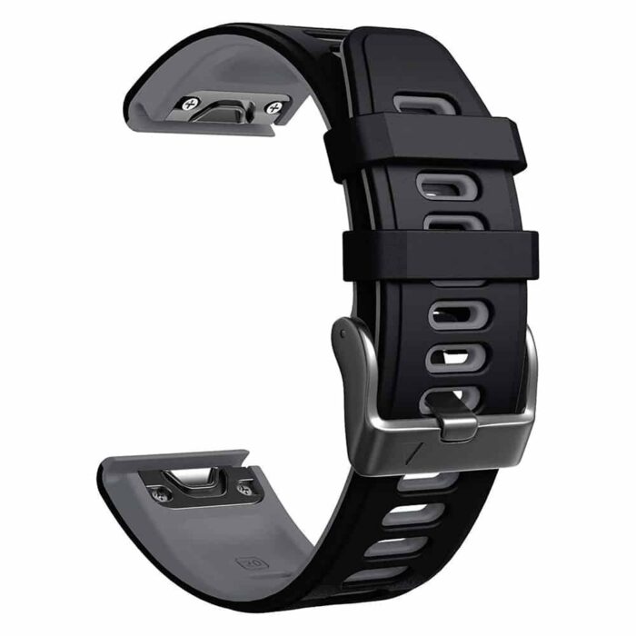 Killer Deals 22mm Silicone Strap for Garmin Fenix 5/ 6/ 7 & Forerunner 745 - Image 2
