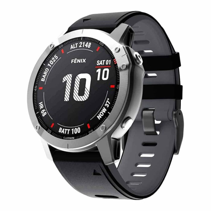 Killer Deals 22mm Silicone Strap for Garmin Fenix 5/ 6/ 7 & Forerunner 745 - Image 5