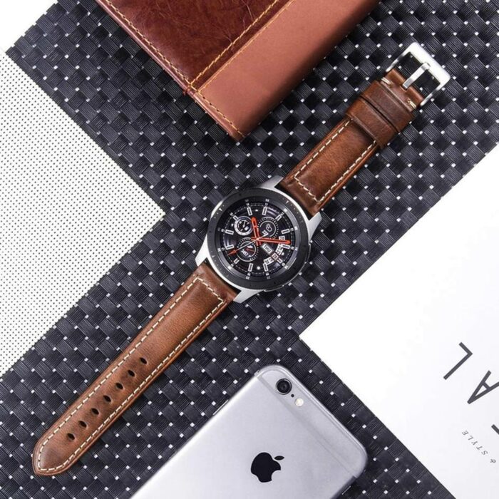 Killer Deals 22mm Replacement Leather Strap for Polar Vantage M - Image 6
