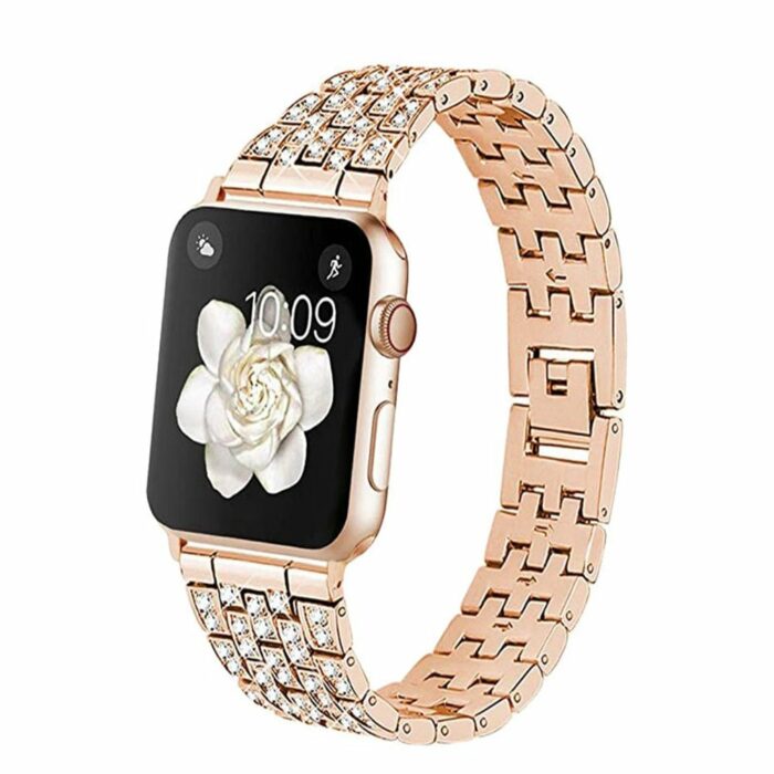Killer Deals Rhinestone Stainless Steel Strap for 38/40/41mm Apple Watch - Image 2