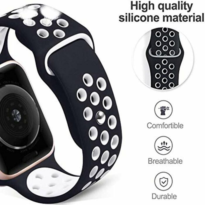 Killer Deals 22mm Perforated Silicone Strap for Samsung Gear Sport - Image 8