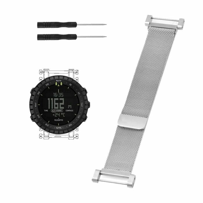 Killer Deals 24mm Stainless Steel Milanese Strap for Suunto Core - Image 5