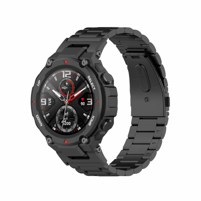 Killer Deals 22mm Stainless Steel Strap w/ Tool for Amazfit T-Rex - Image 4